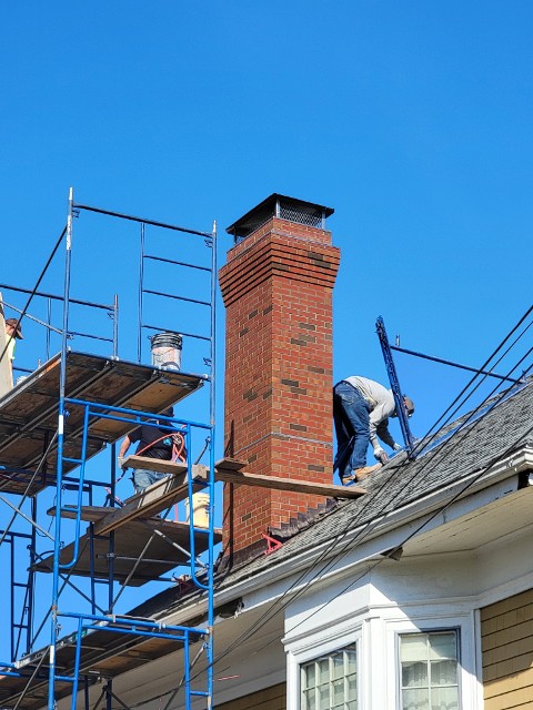 Large chimney construction 